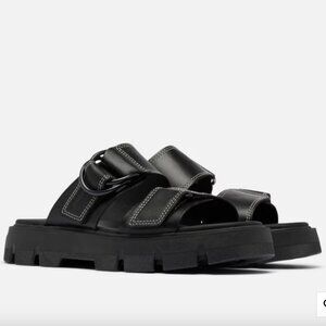 Sorel Black Women's Sandals